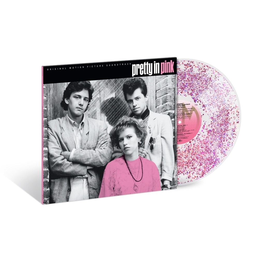Pretty In Pink Soundtrack Pink Glitter Filled Vinyl LP 40th Anniversary NEW Seal